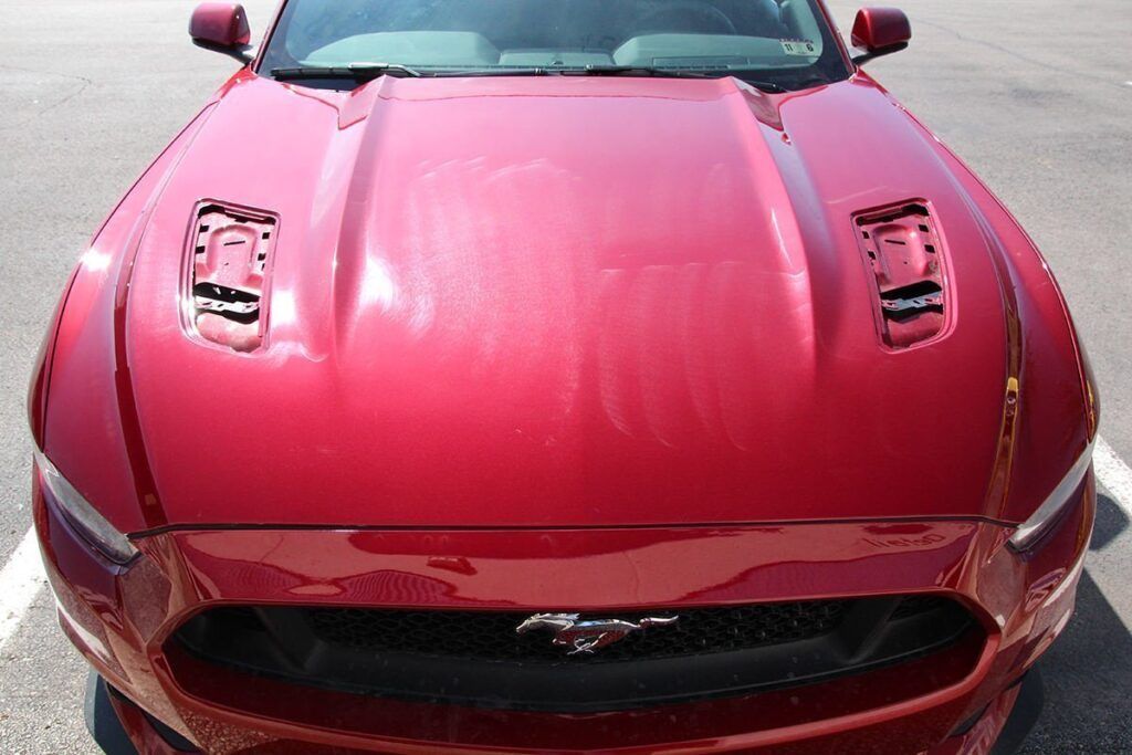 Mustang Ruby Red