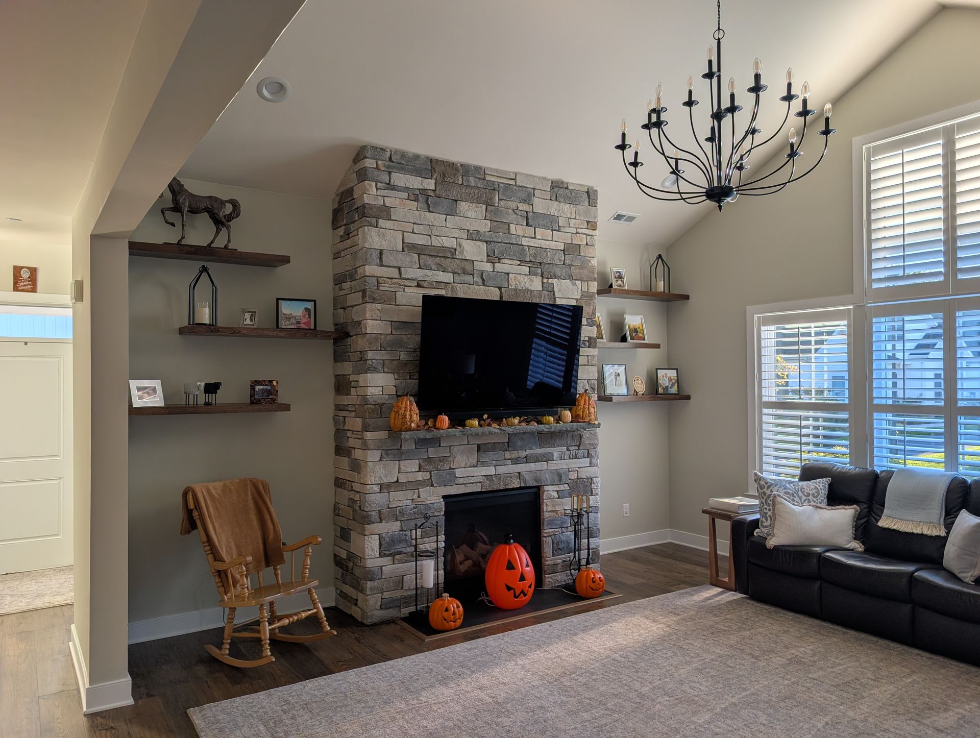 pennsylvania fieldstone fireplace