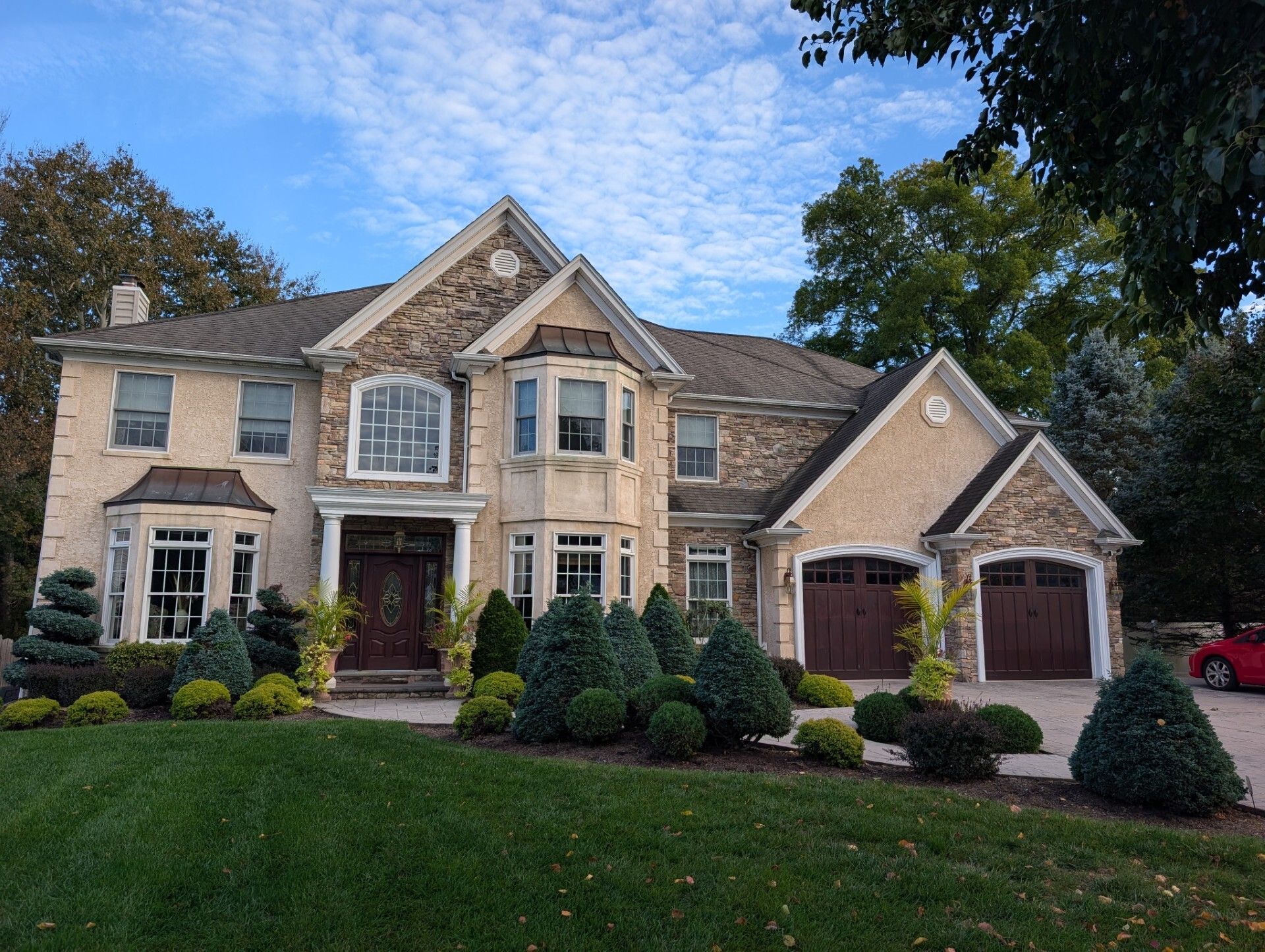Kingsford gray ledgestone