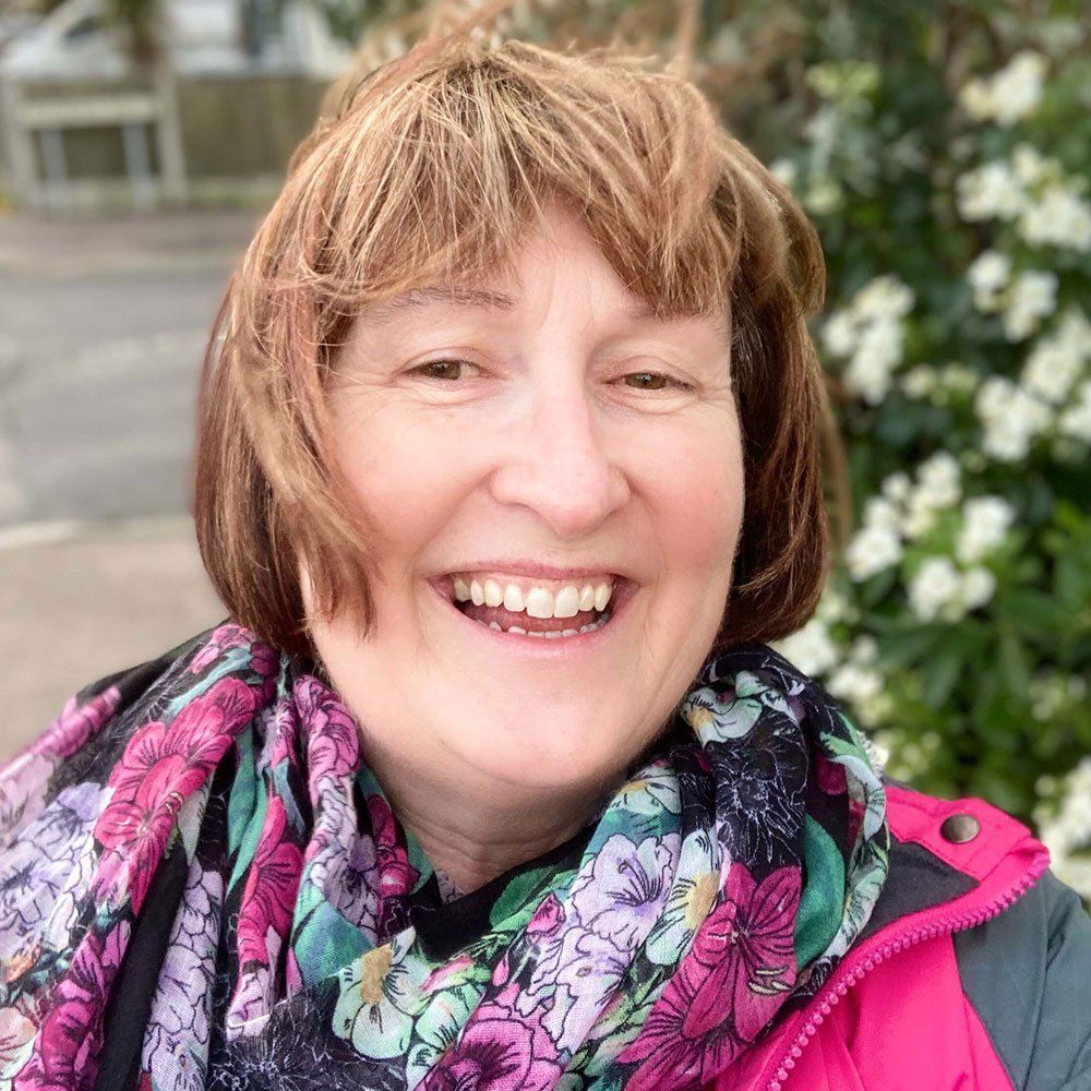 Portrait de Carolynn souriant
