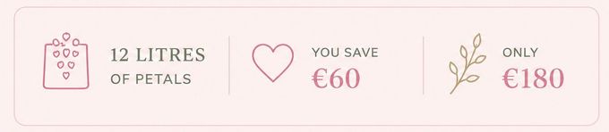 Offre spéciale La Vie en Rose avec 60 € d’économie