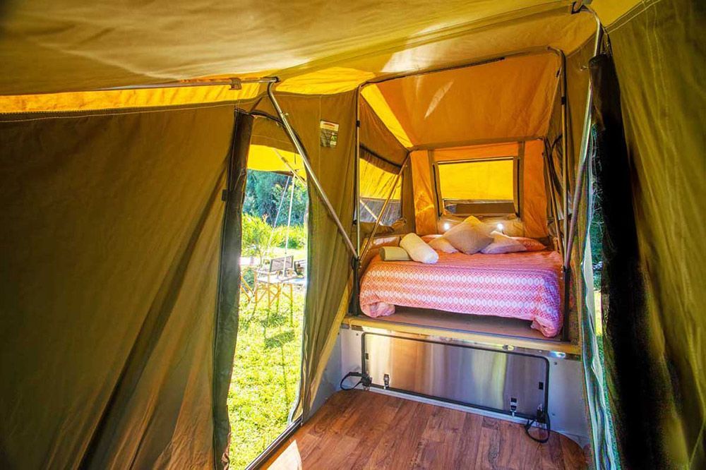 Explore The Interior of Our Camper Trailer — Ozzie Camper Trailers in Mackay, QLD