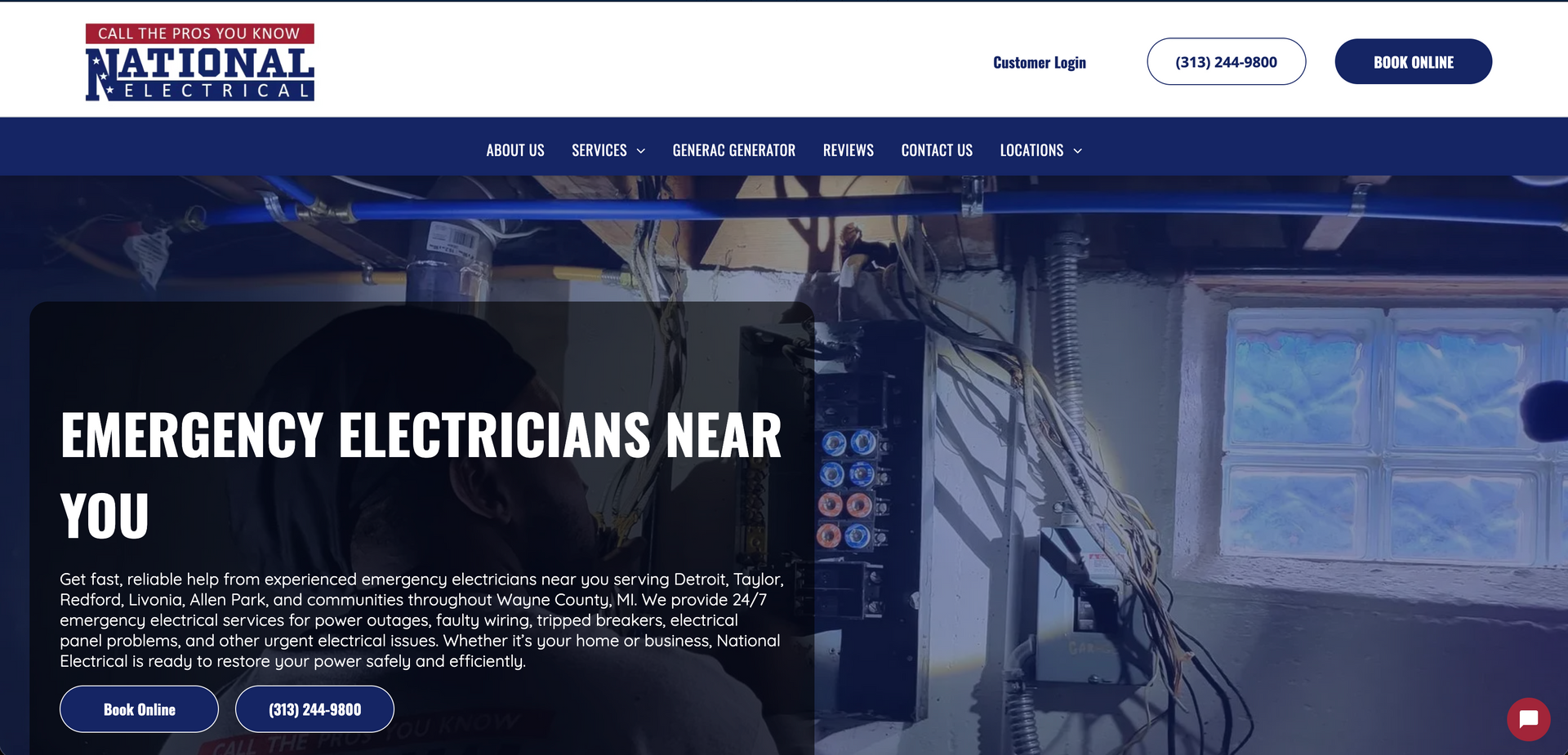 National Electrical in Redford Township