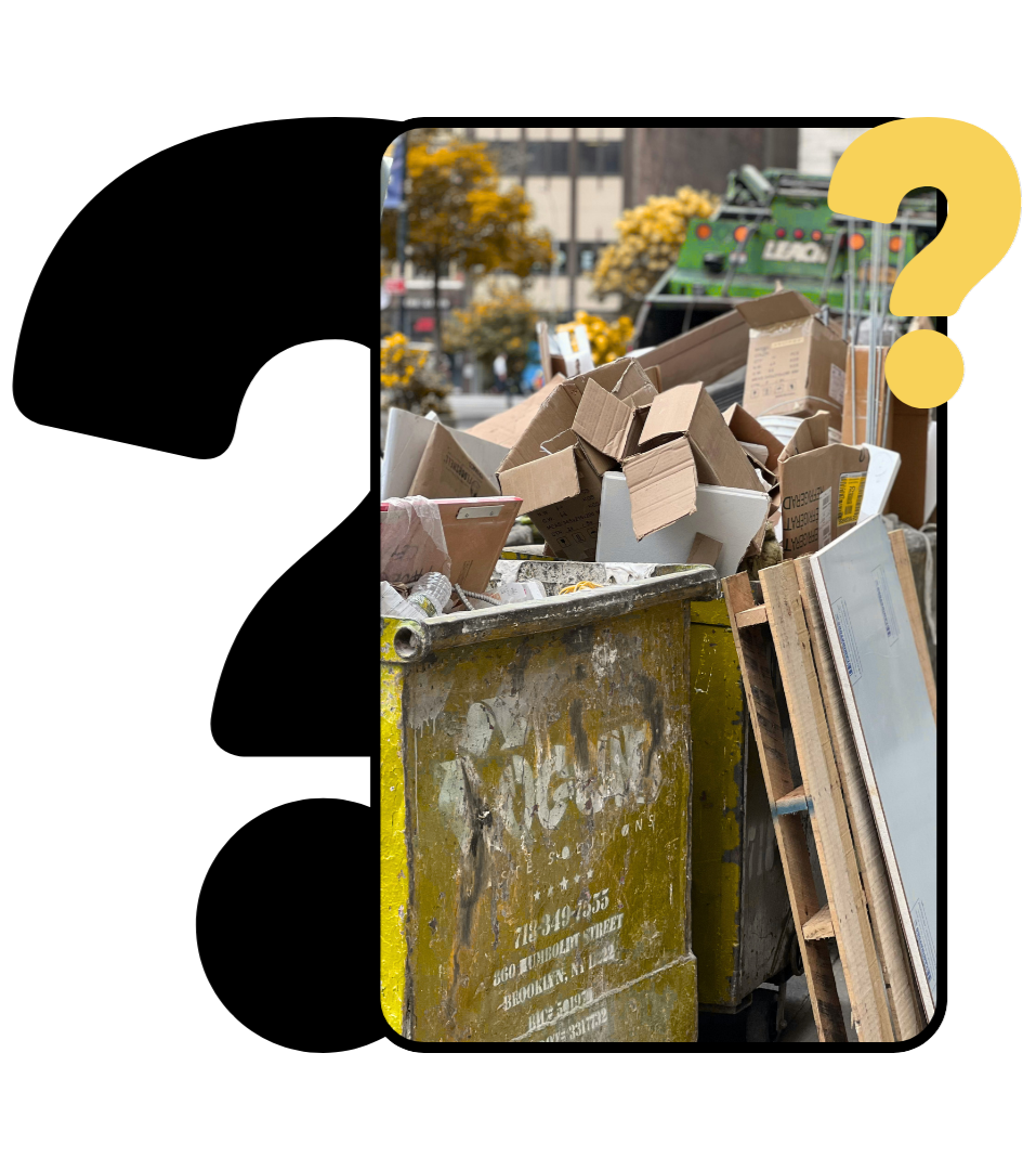Large dumpster rental for construction waste disposal in Summerville