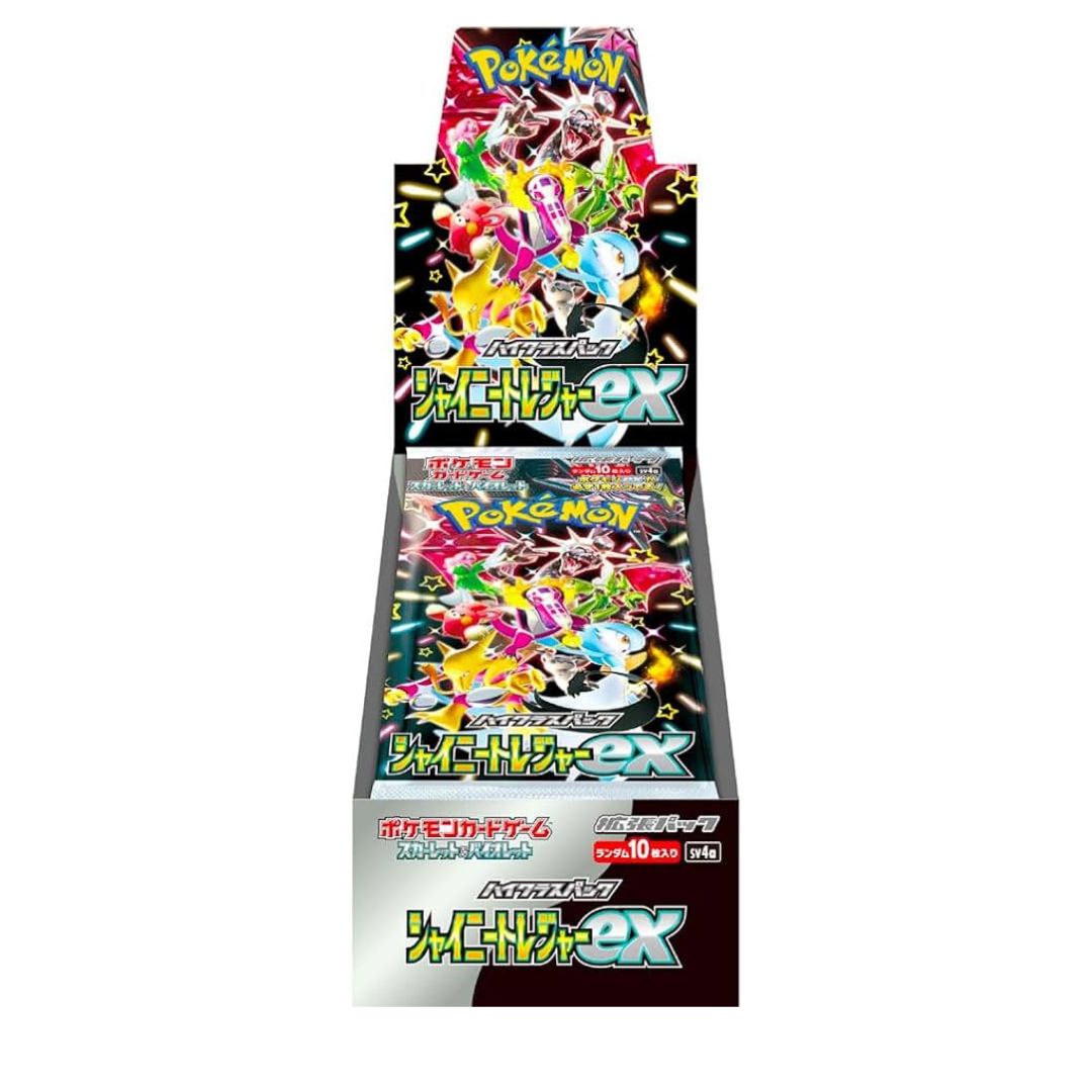 Japanese Pokémon Shiny Treasure EX Booster Box