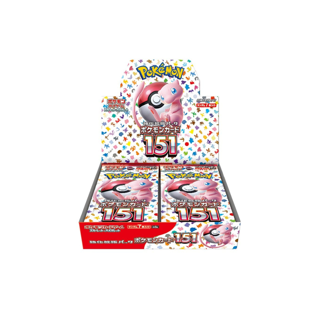 Japanese Pokémon 151 Booster Box