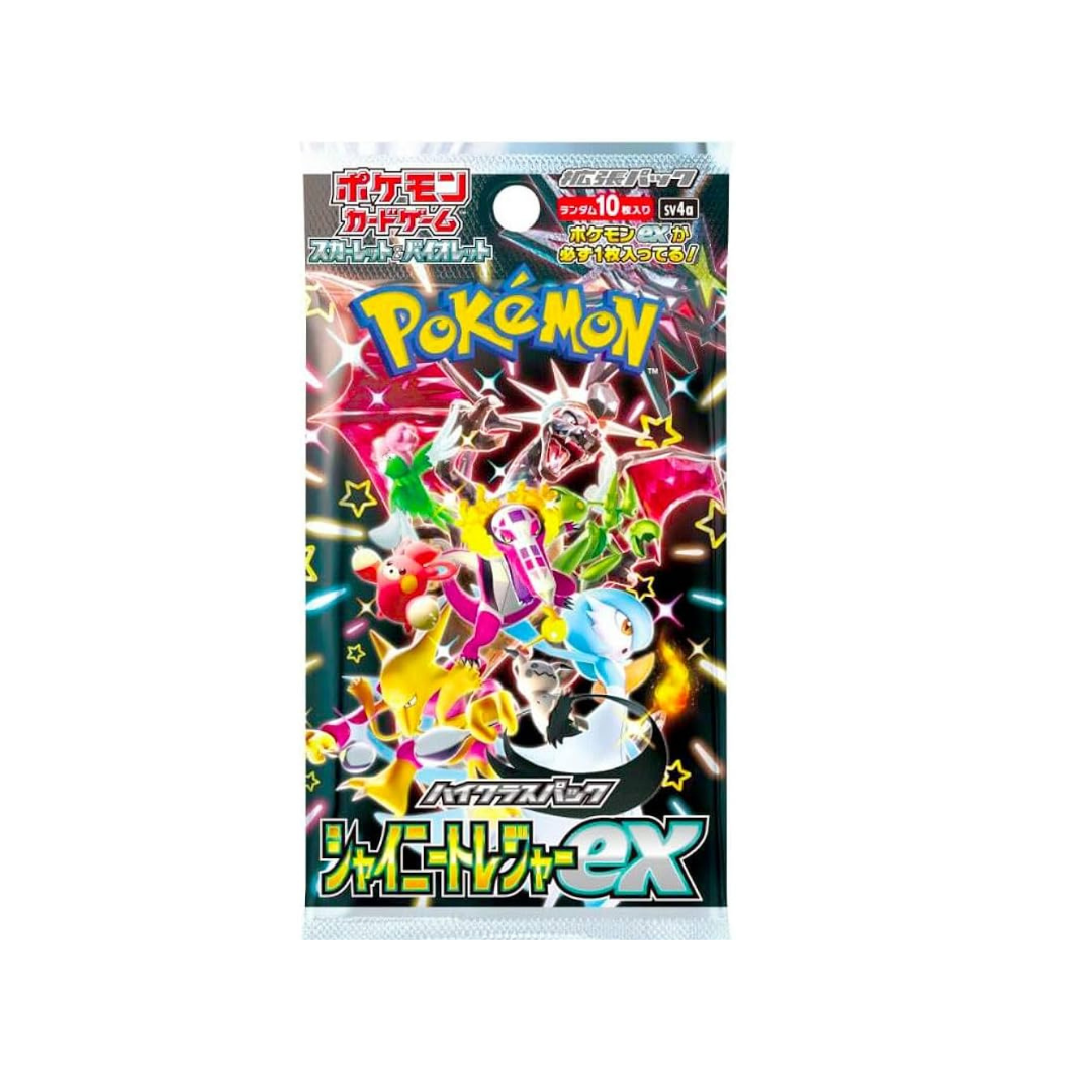 Japanese Pokémon Shiny Treasure EX Booster Pack