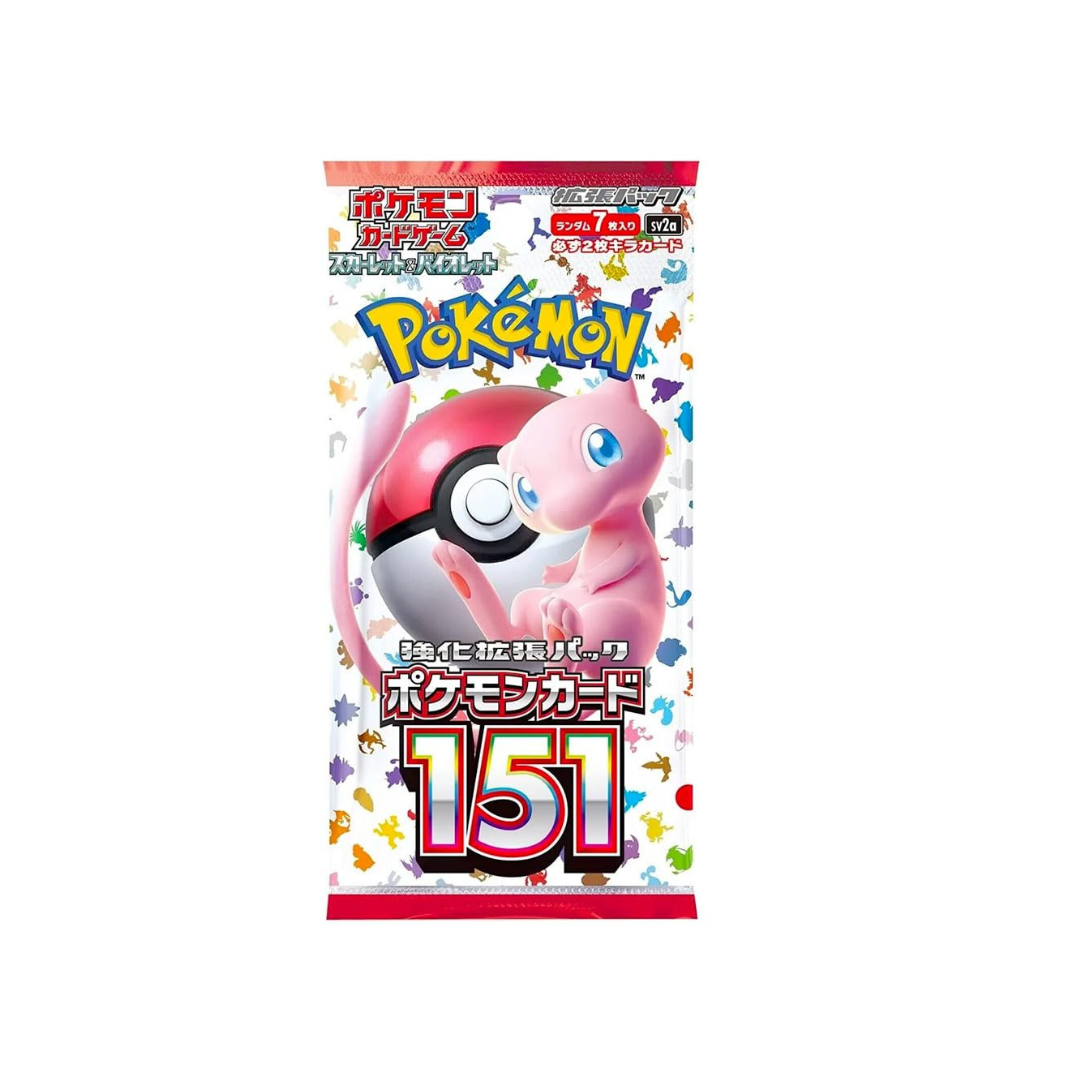 Japanese Pokémon 151 Booster Pack