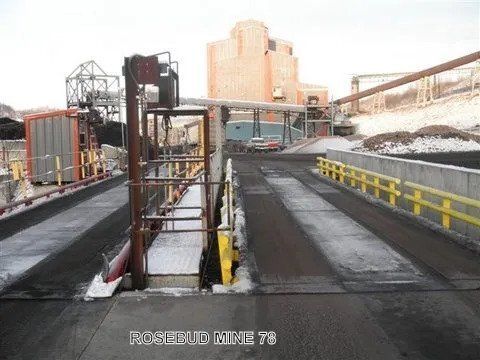 Rosebud Mine Construction — Uniontown, PA — Budd's Scale Service & Sales Inc