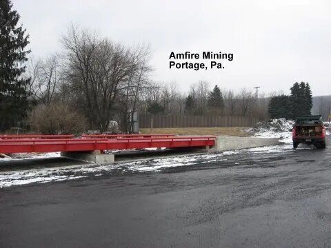 Amfire Mining Bridge — Uniontown, PA — Budd's Scale Service & Sales Inc