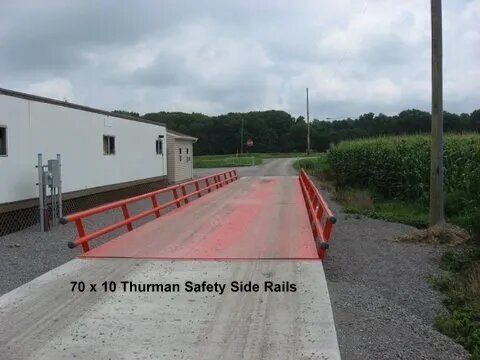 Thurman Safety Side Rails — Uniontown, PA — Budd's Scale Service & Sales Inc