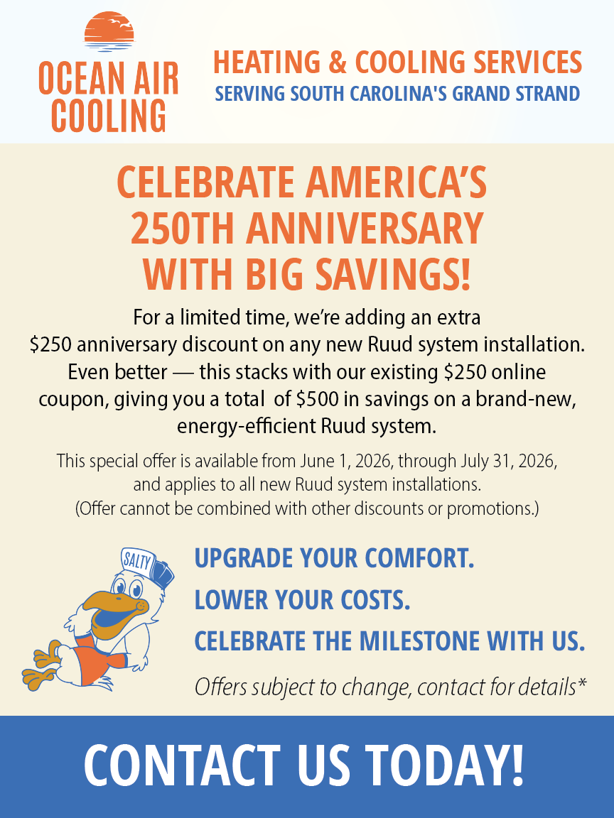 $59 HVAC service in Myrtle Beach, SC