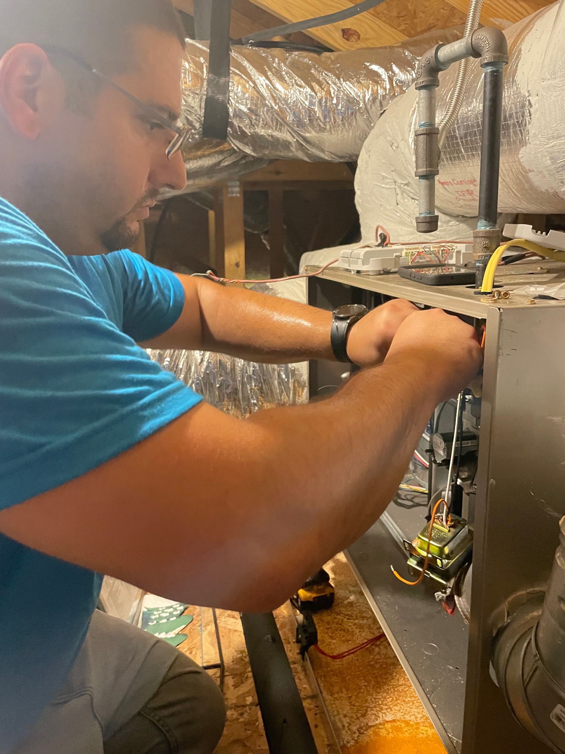 High Efficiency Gas Furnace Installation in Myrtle Beach, SC