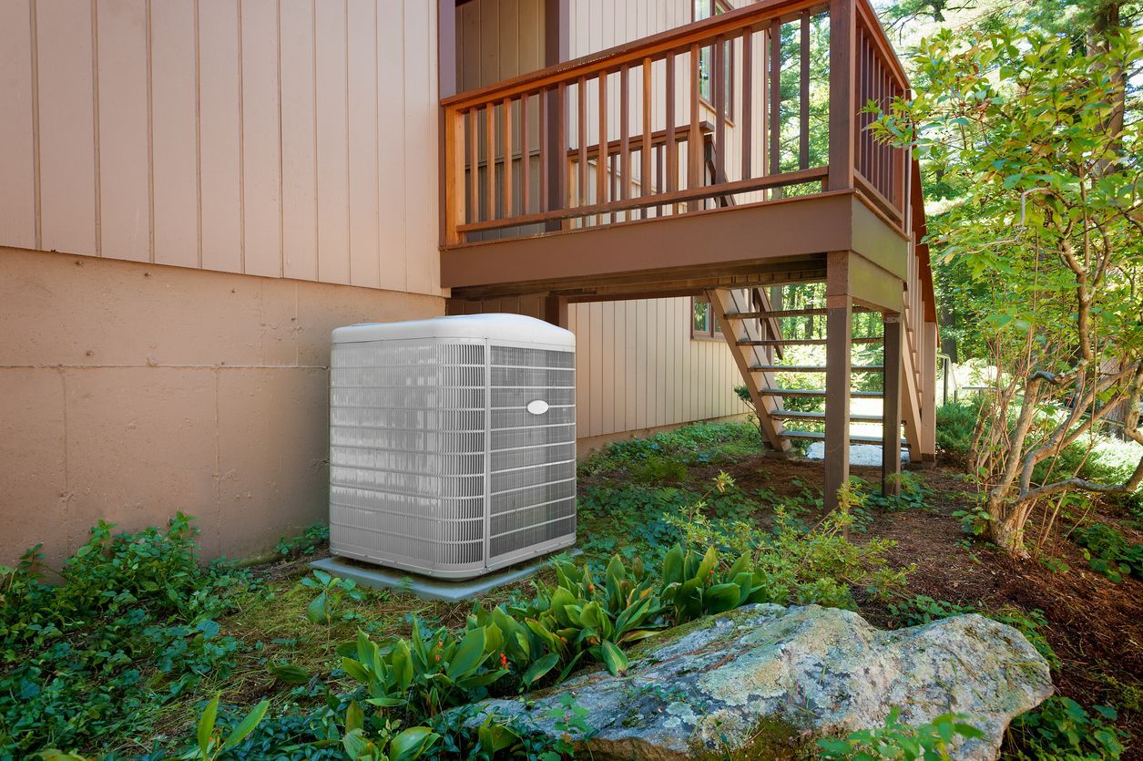 A new heat pump cools a Myrtle Beach, SC home