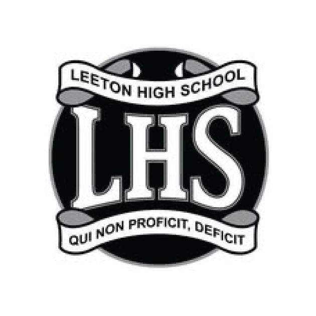 Leeton High School logo with 