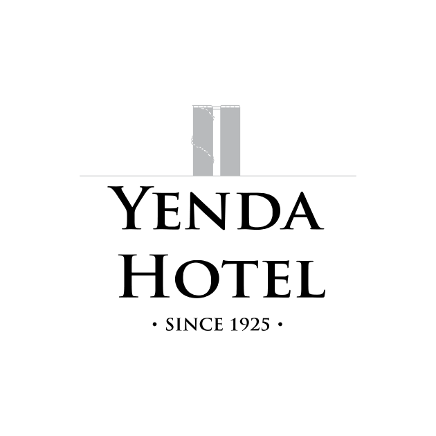 Yenda Hotel logo with text