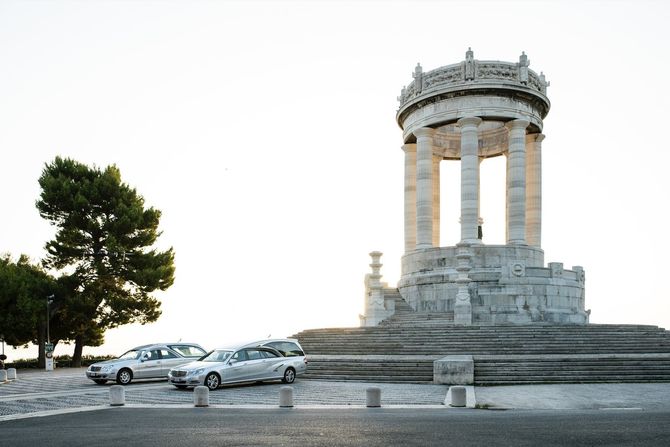 vista dei mezzi aziendali