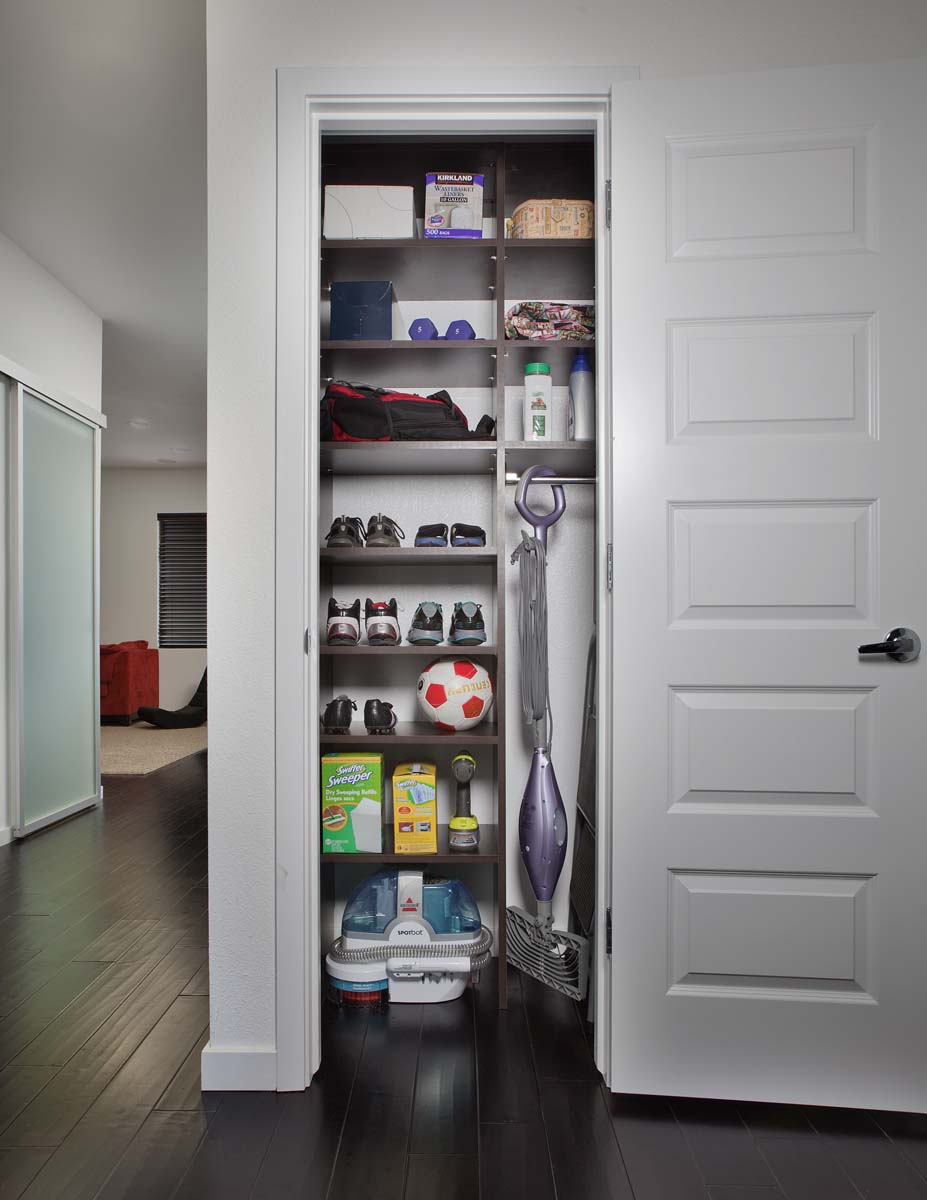 Custom Utility Closet Shelving System