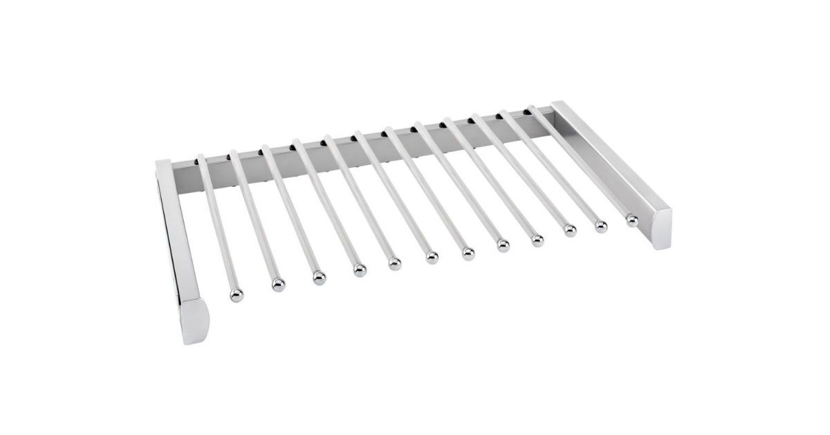 It looks like a clothes rack with a bunch of clothes on it.
