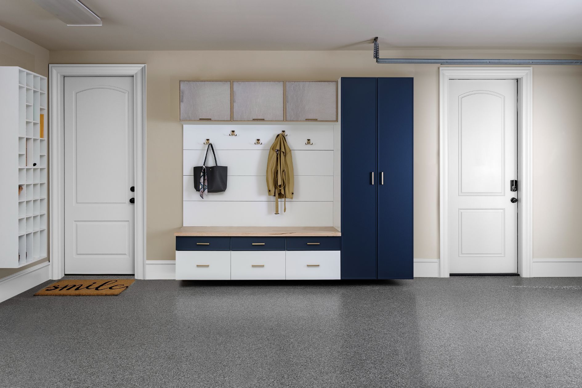 Garage/Mudroom Storage System