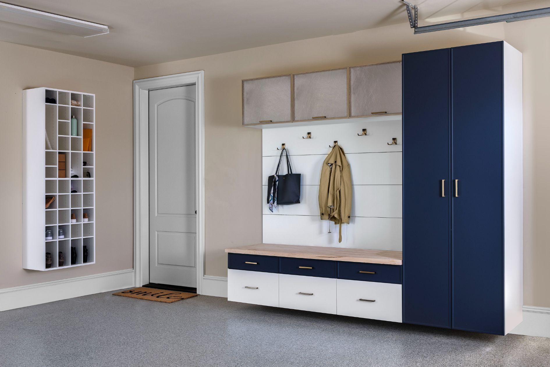 Garage/Mudroom Storage System