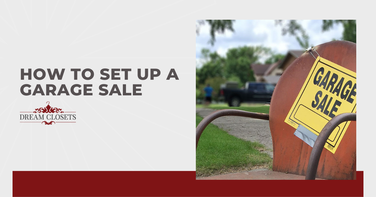 How to Set Up a Garage Sale