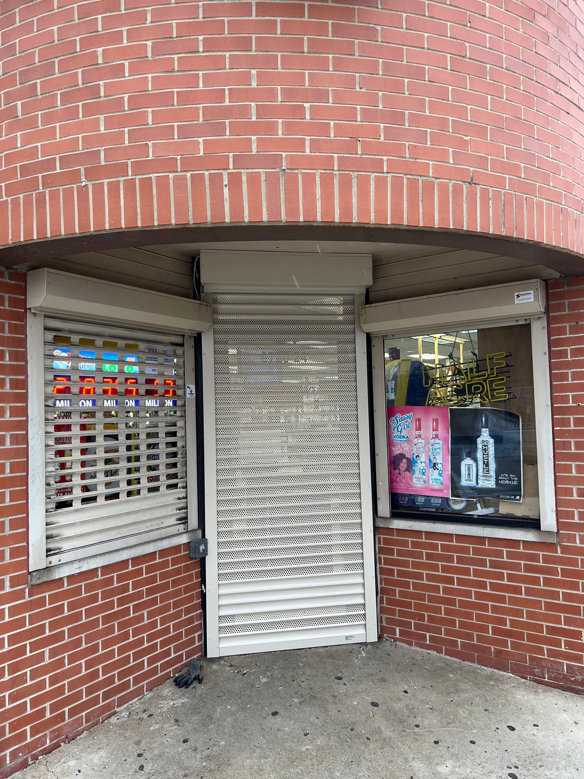 Small Security Shutter Installed — Chicago, IL — National Shutter System