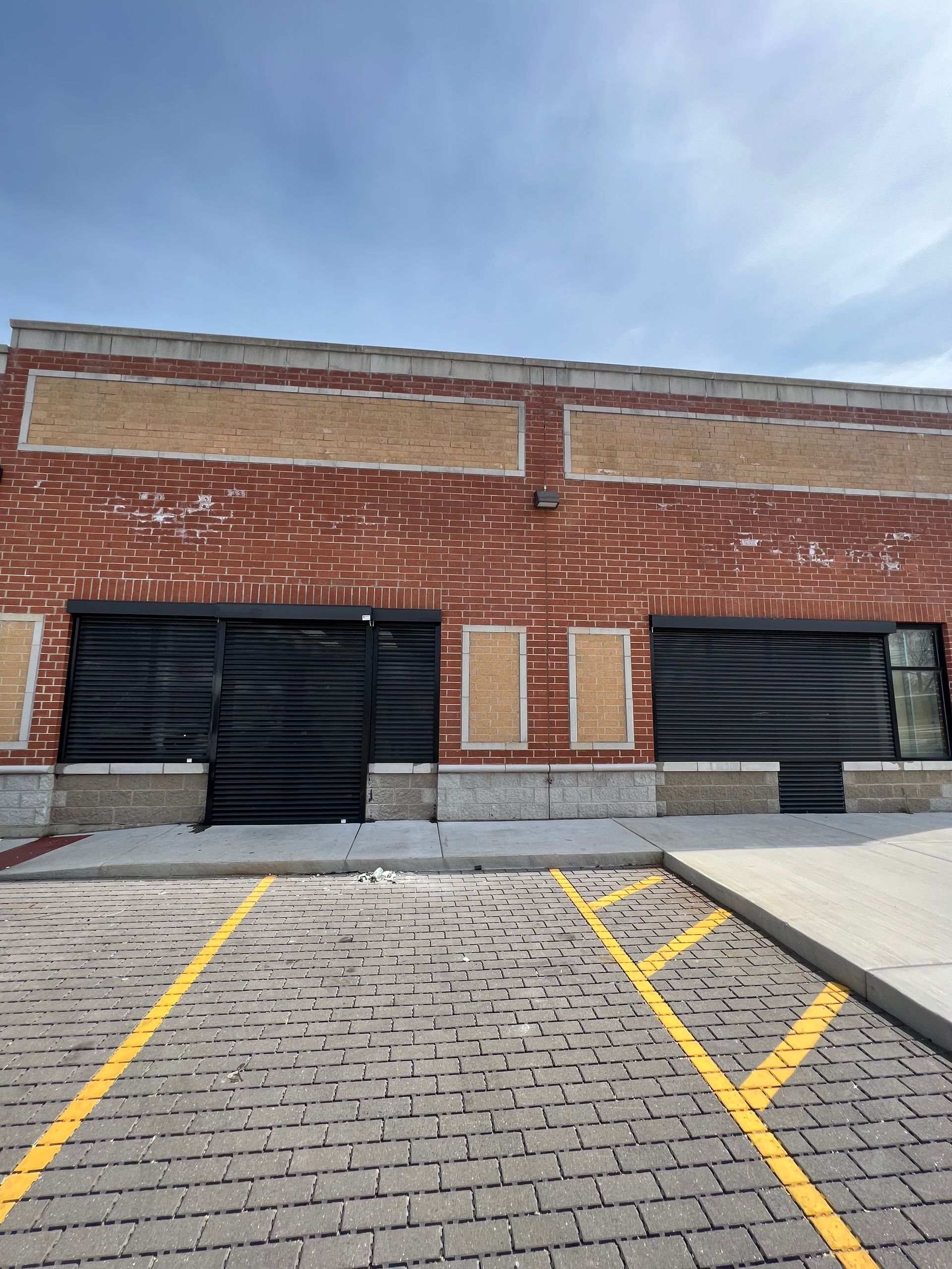 Security Shutter On The Front Of A Parking Space — Chicago, IL — National Shutter System