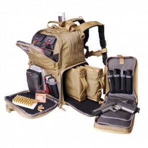 TACTICAL RANGE BACKPACK - TAN/BLACK
