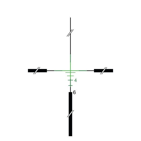 TRIJICON ACOG BAC RIFLESCOPE W/ RMR - MATTE BLACK, 4X32, GREEN CROSSHAIR RETICLE, .223 BDC, THUMBSCREW...