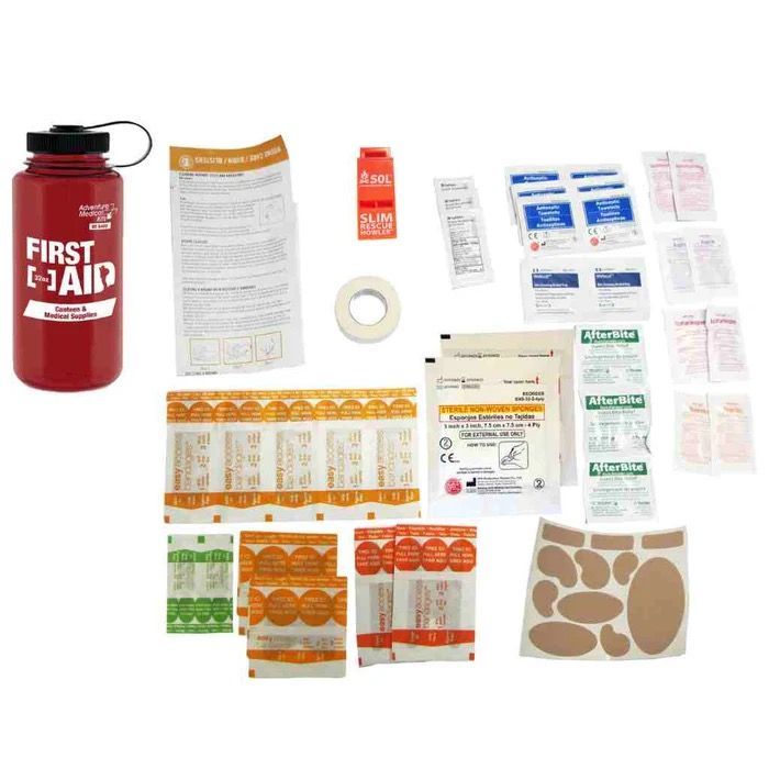 ADVENTURE FIRST AID KIT - RED, 32OZ