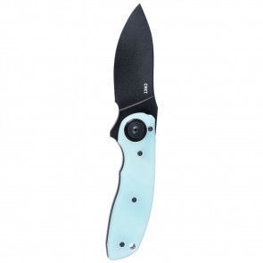 BOT DEADBOLT - BLUE, DROP POINT, PLAIN EDGE, 2.21