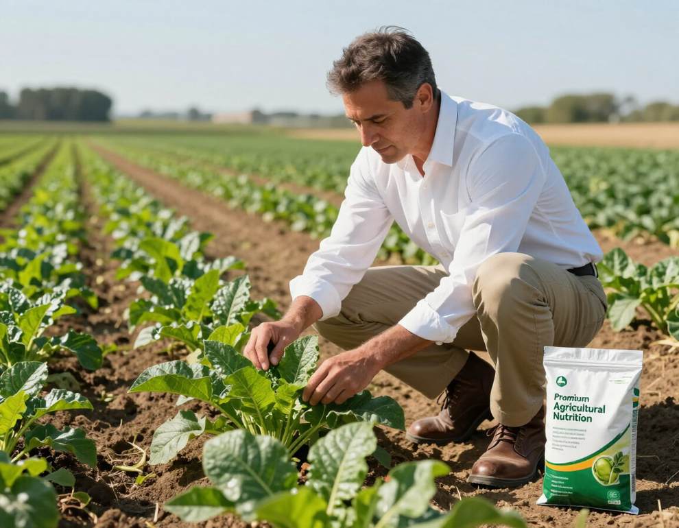 asesor técnico de SUNNY AGRO en campo