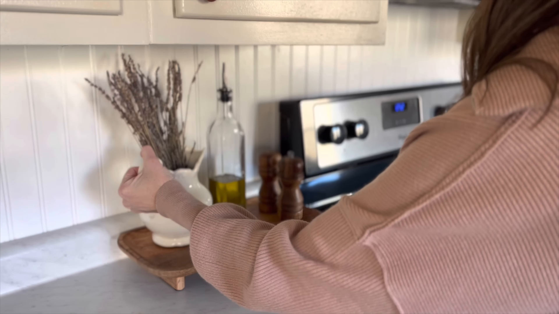 Green Hands cleaner working through a bright New York loft