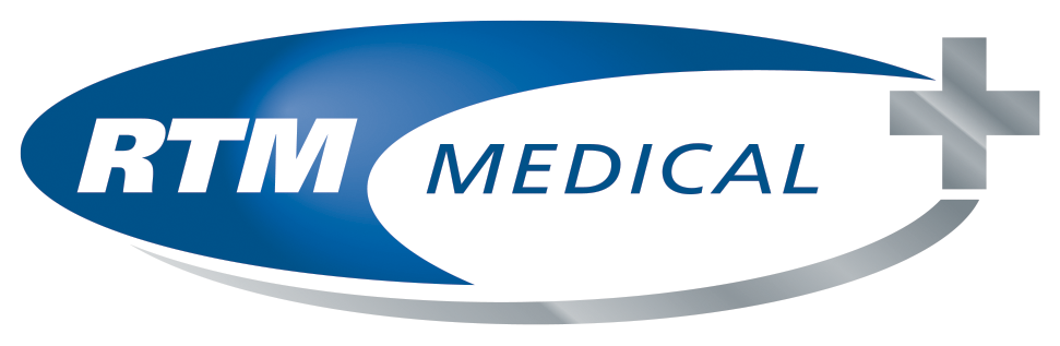 logo compagnie de service d'équipements médicaux RTM Médical