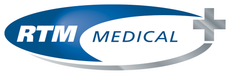 logo compagnie de service d'équipements médicaux RTM Médical