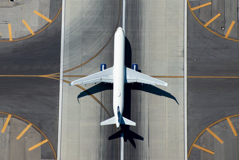 Plane Aerial View
