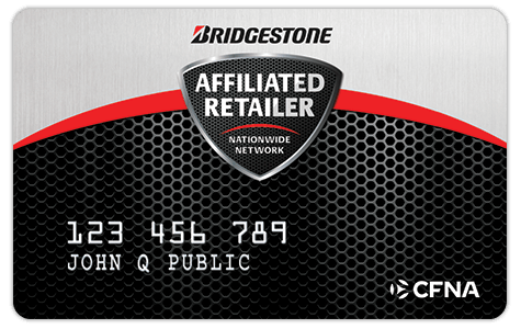 Bridgestone Financing Card