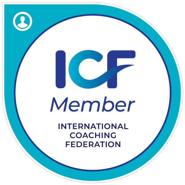 A logo for the international coaching federation