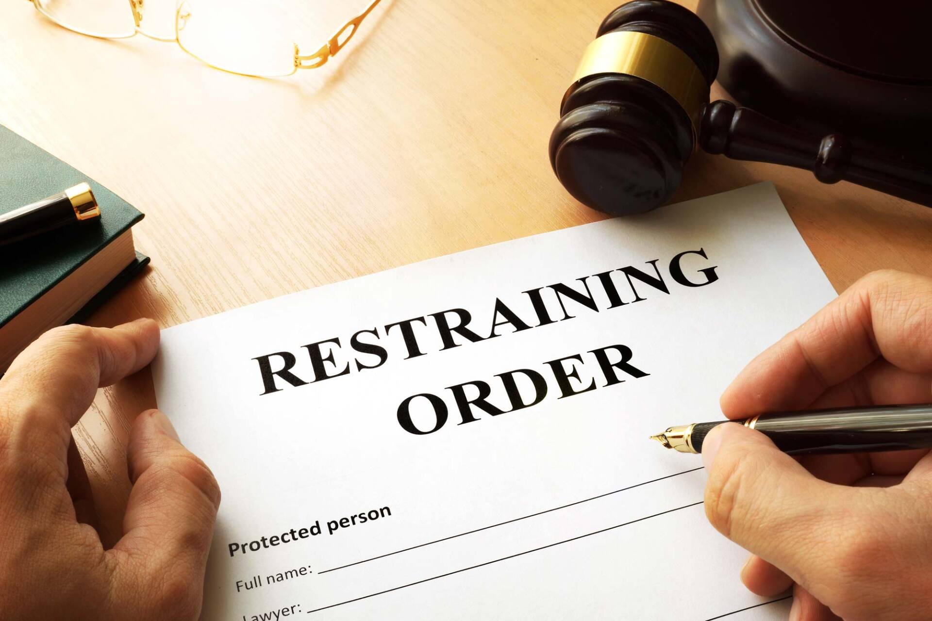 Restraining Form — Grand Junction, CO — Hand Law, P.C.