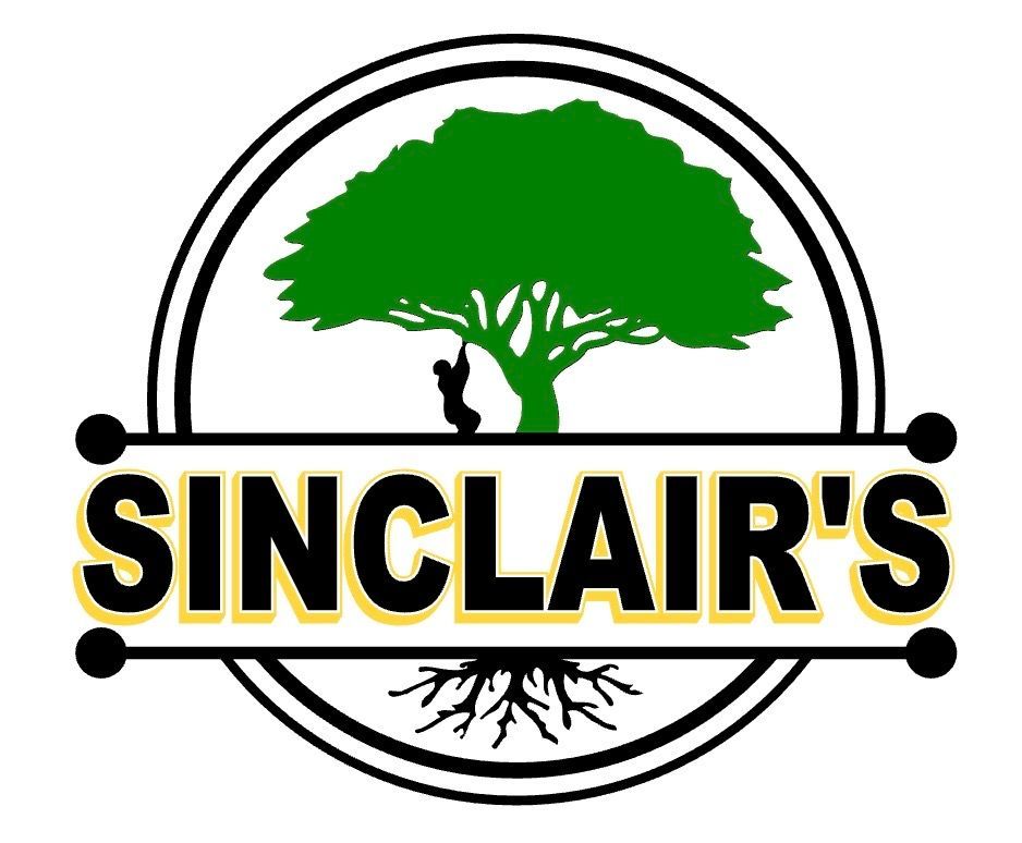 The logo for Sinclair's Tree Removal and Stump Grinding