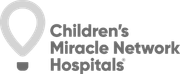 Children's Miracle Network Hospitals logo: a lightbulb shape with text to the right.