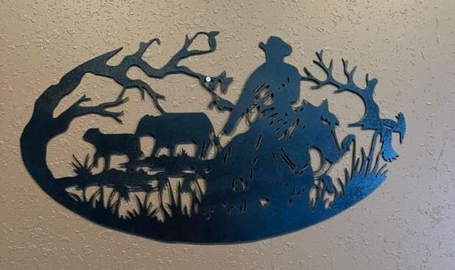 custom welded signs
