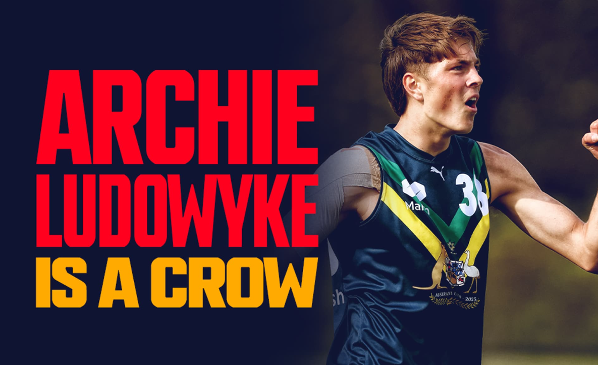 Archie Ludowyke becomes a crow