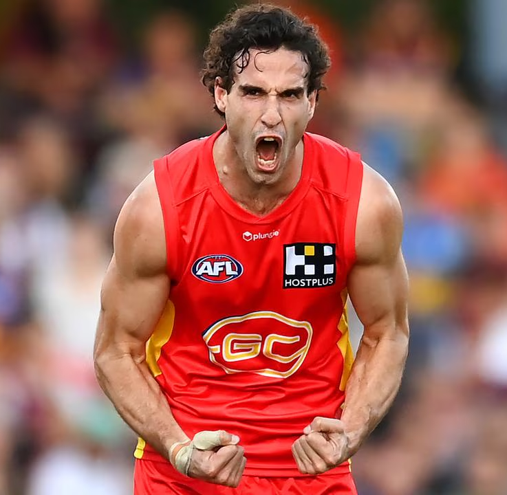 Ben King celebrates