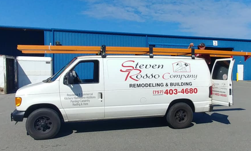 White van with 