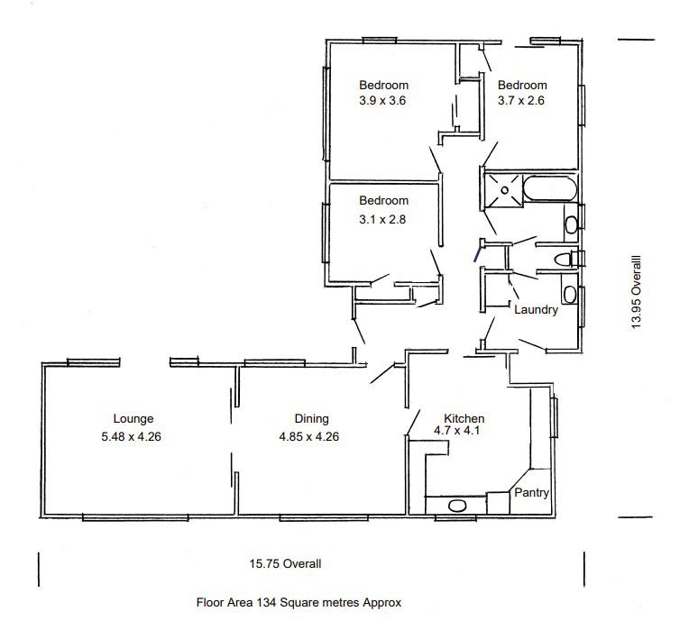 TK0013 - Three bedroom home with large living areas