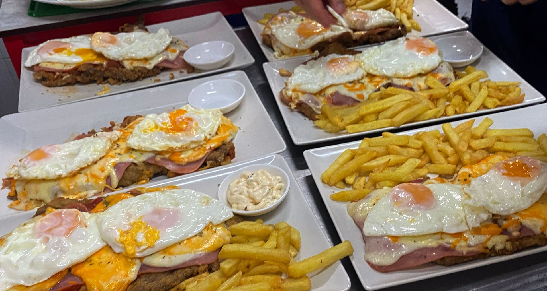 Milanesa napolitana
