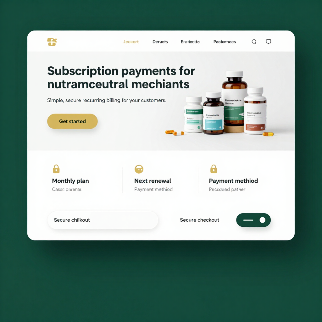 Expand your nutraceutical subscription business across the UK, Europe and the U.S.