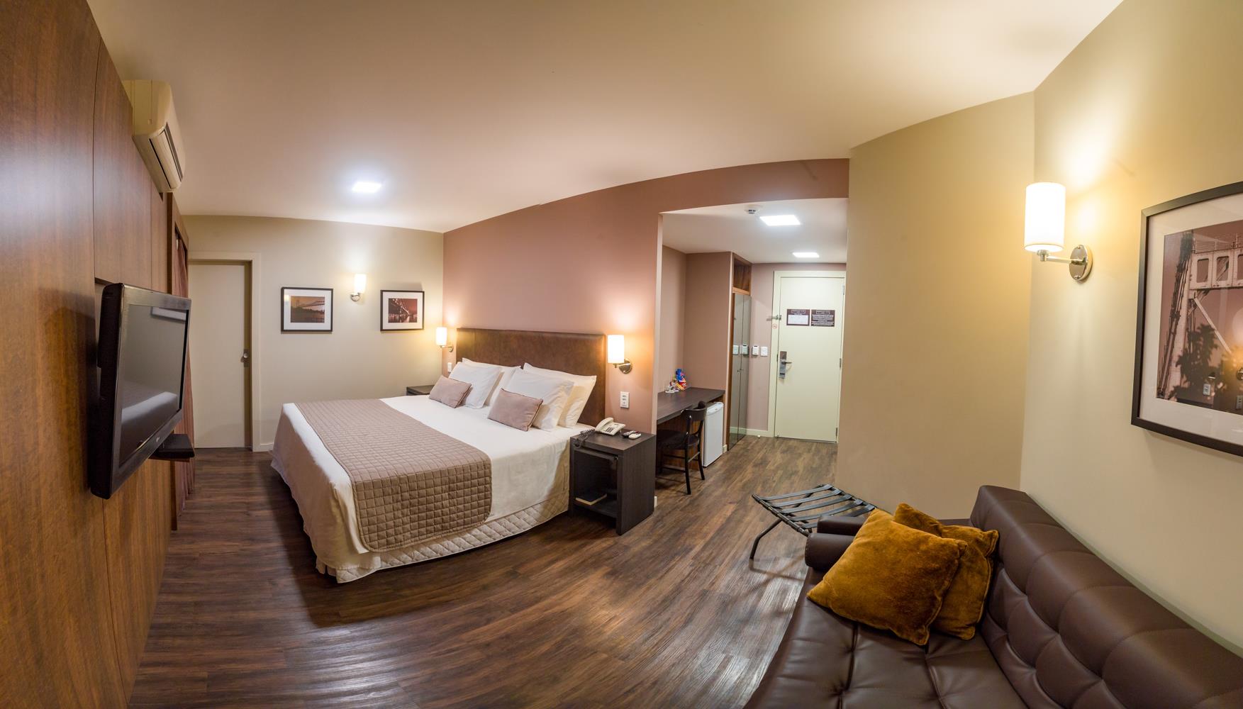 quarto do hotel